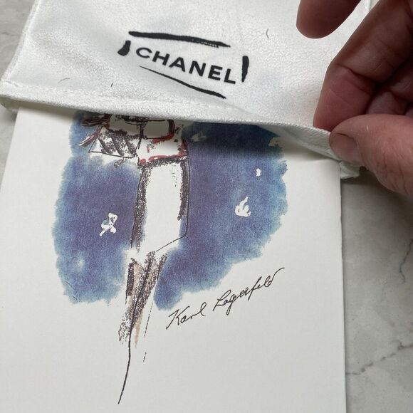 CHANEL Handbag Cleaning Cloth Glove Care Kit for Purse Bag - Lot of Accessories - Picture 12 of 12